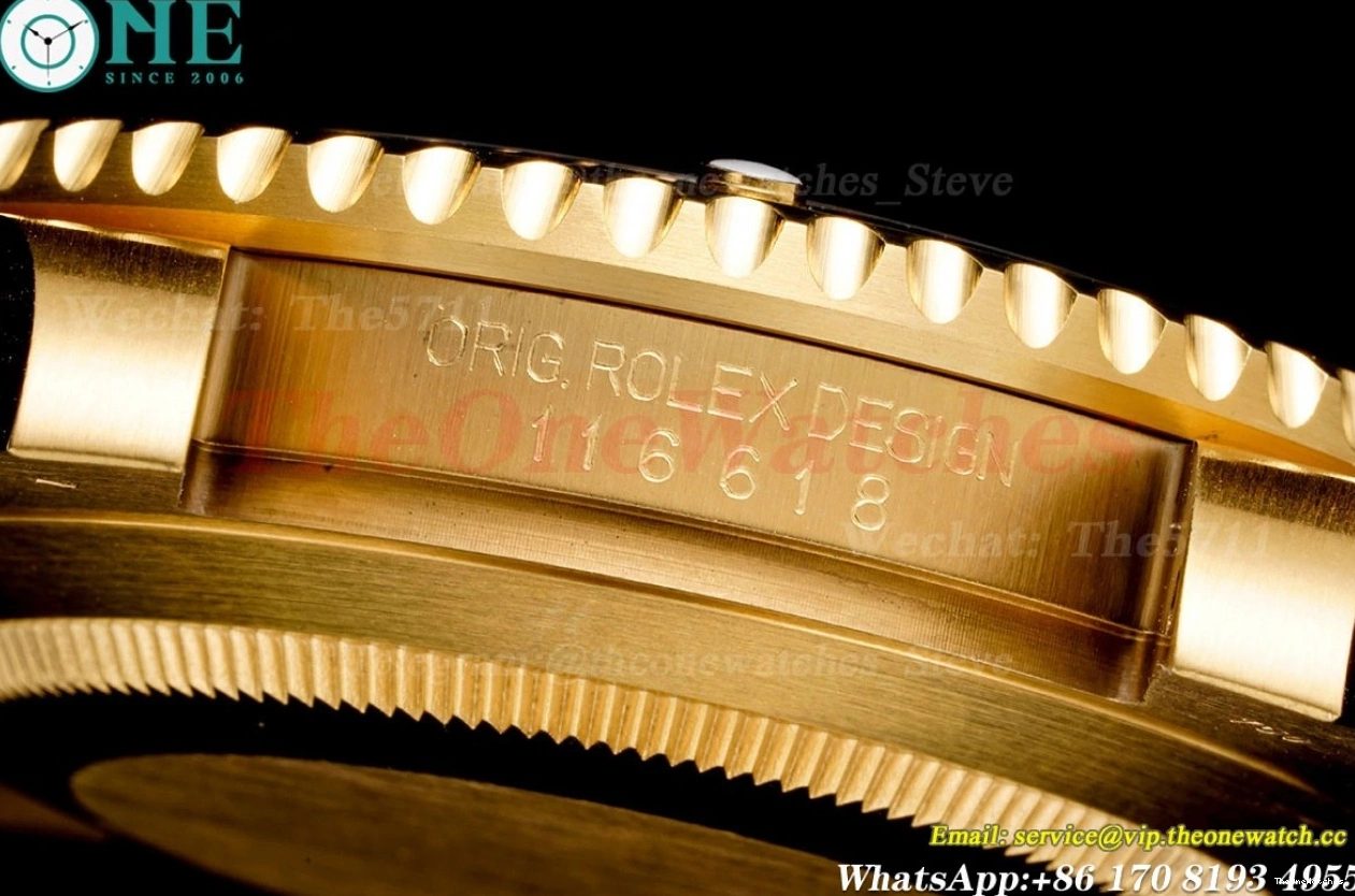 YG Dial YG Black Submariner VSF 904L VS3135 116618LN 40mm 1222